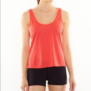 Lucy Coral Athletic Daily Practice Tank